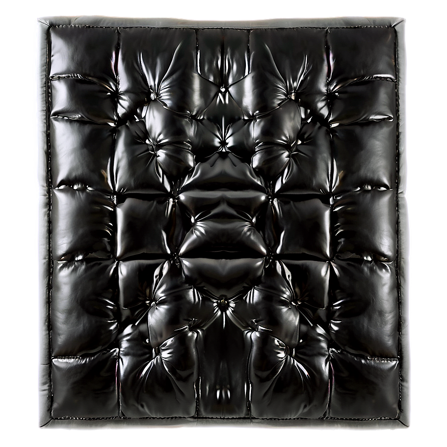 Glossy Black Leather Png 24 PNG