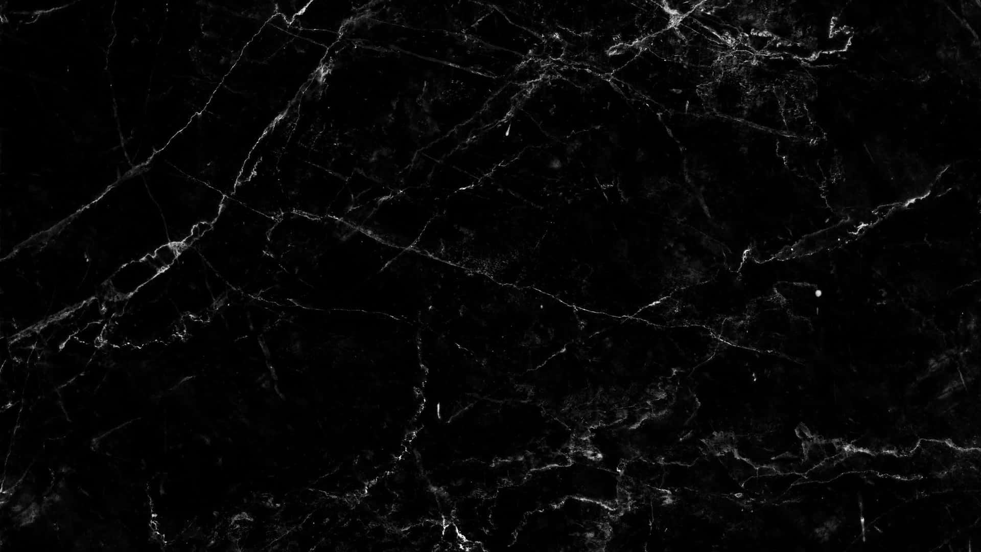 Exquisite Glossy Black Marble Texture Wallpaper