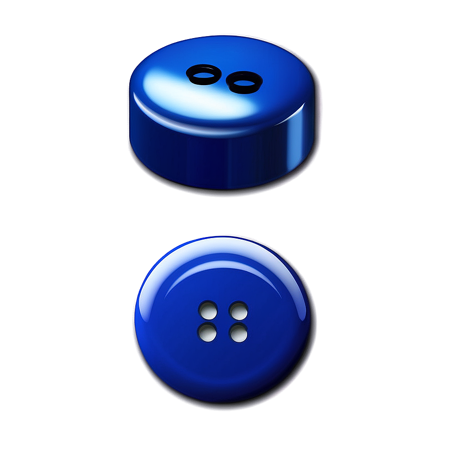 Download Glossy Blue Button Png Oti | Wallpapers.com