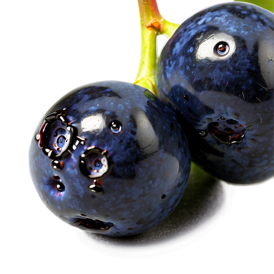 Download Glossy Blueberry Macro Png Rsx92