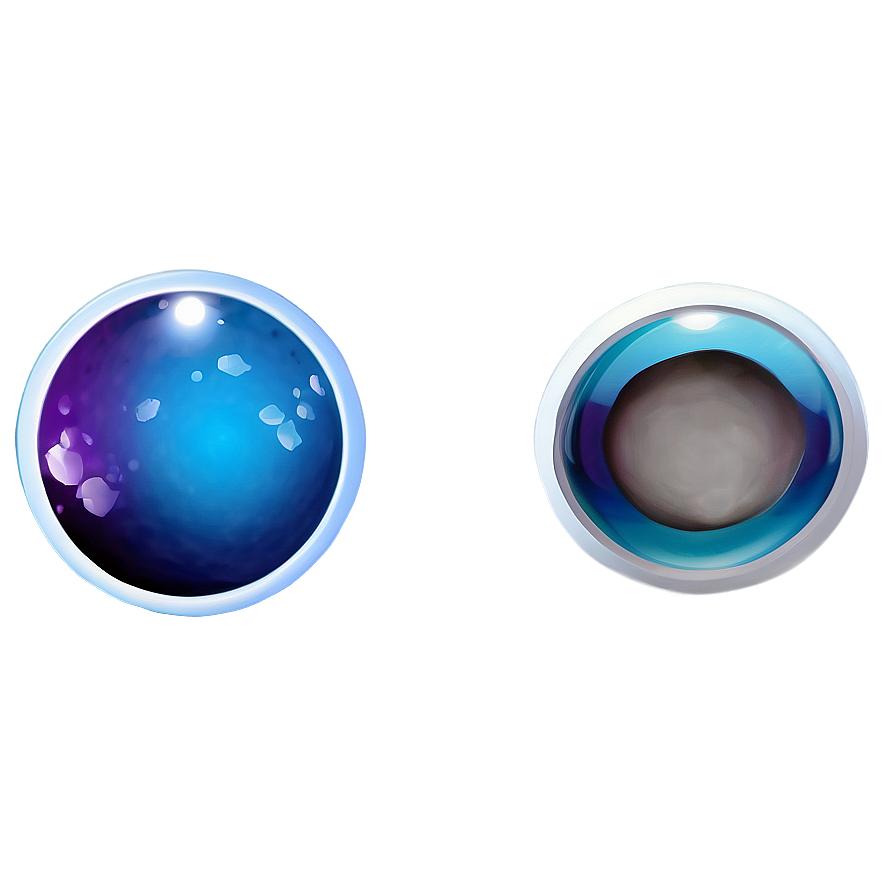 Glossy Cool Circle Look Png 06262024 PNG