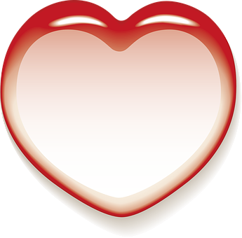 Glossy Heart Icon PNG