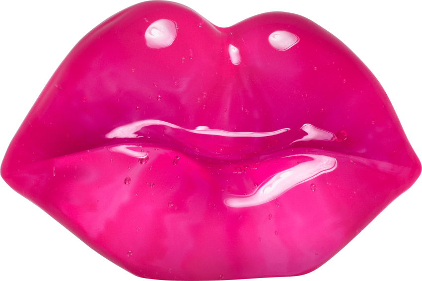Glossy Pink Lips PNG