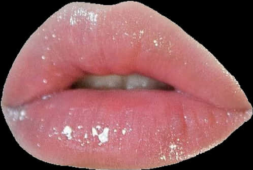 Glossy_ Pink_ Lips_ Closeup.jpg PNG