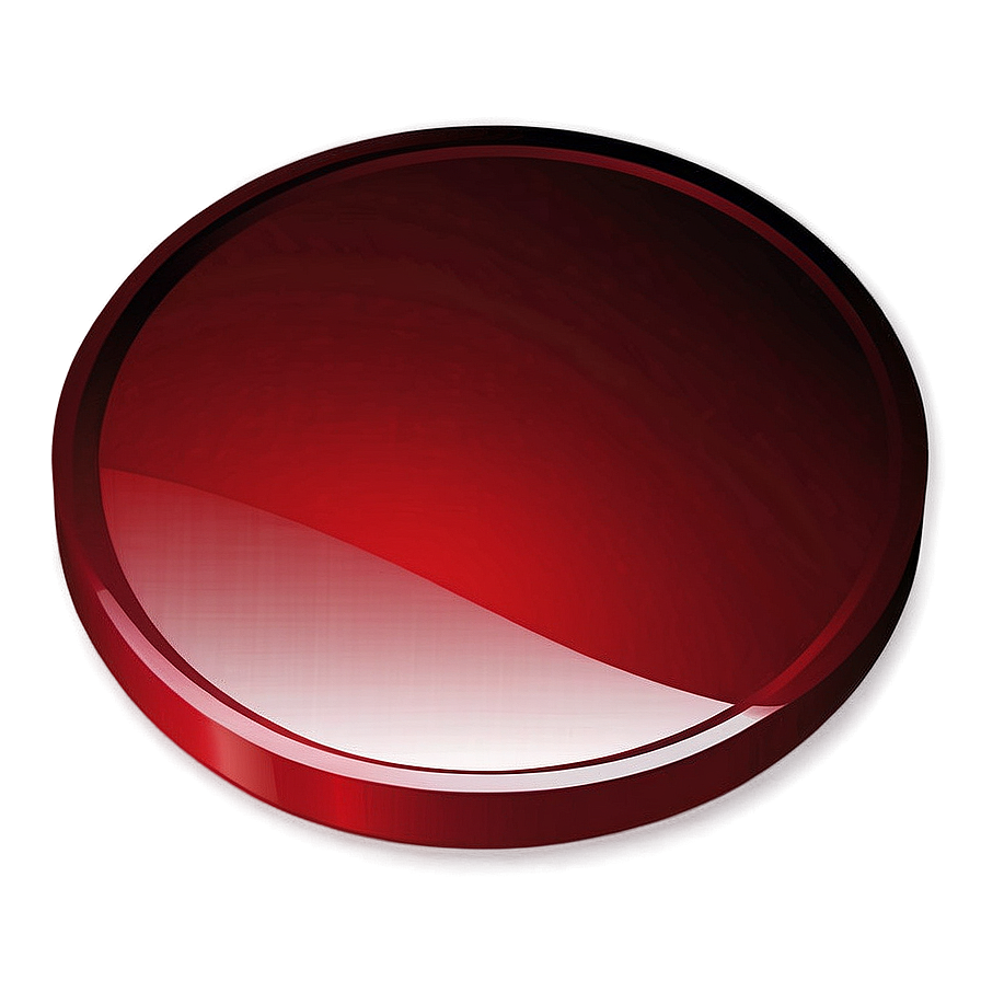 Glossy Red Circle Illustration Png Fyi PNG