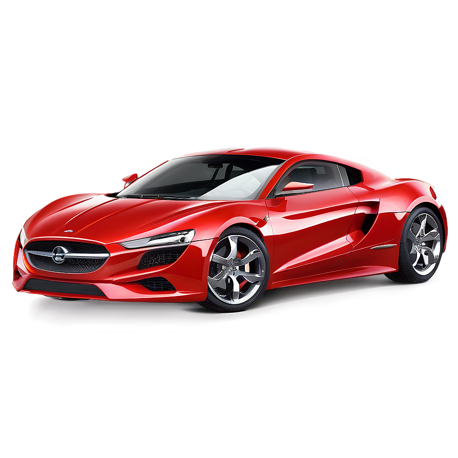 Download Glossy Red Sports Car Png 34 | Wallpapers.com