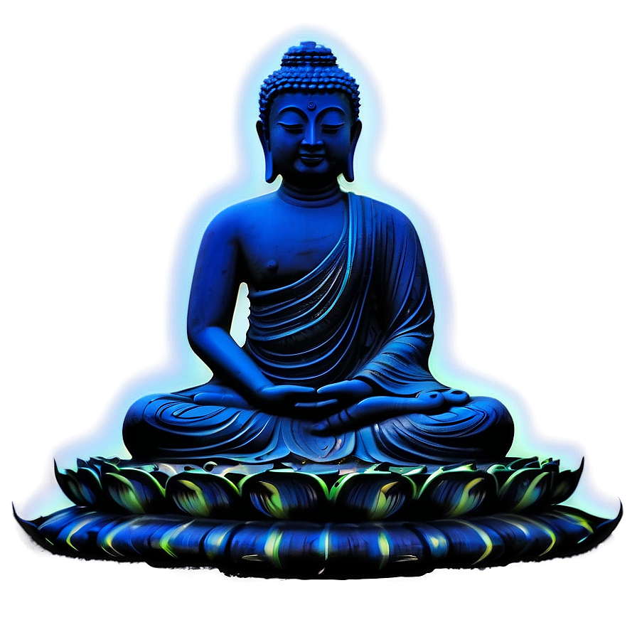 Glow In The Dark Buddha Png Vqj PNG