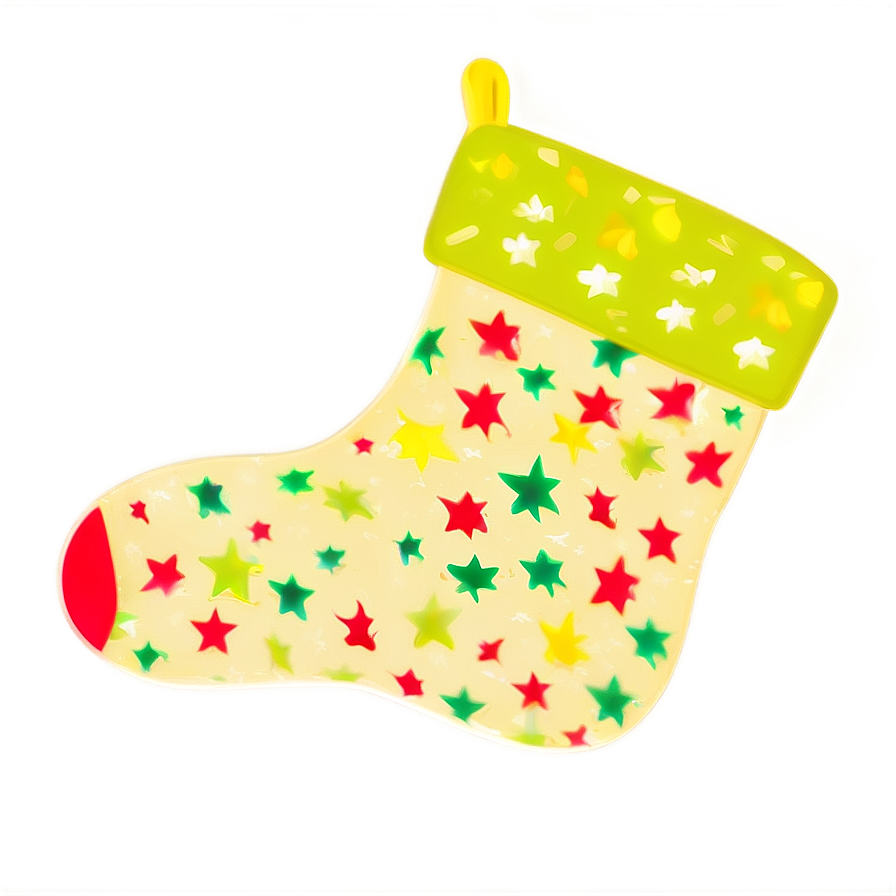 Glow In The Dark Christmas Stocking Png 06132024 PNG
