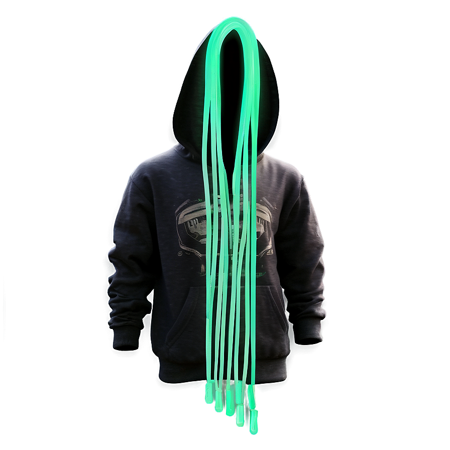 Glow In The Dark Hoodie Strings Png 95 PNG