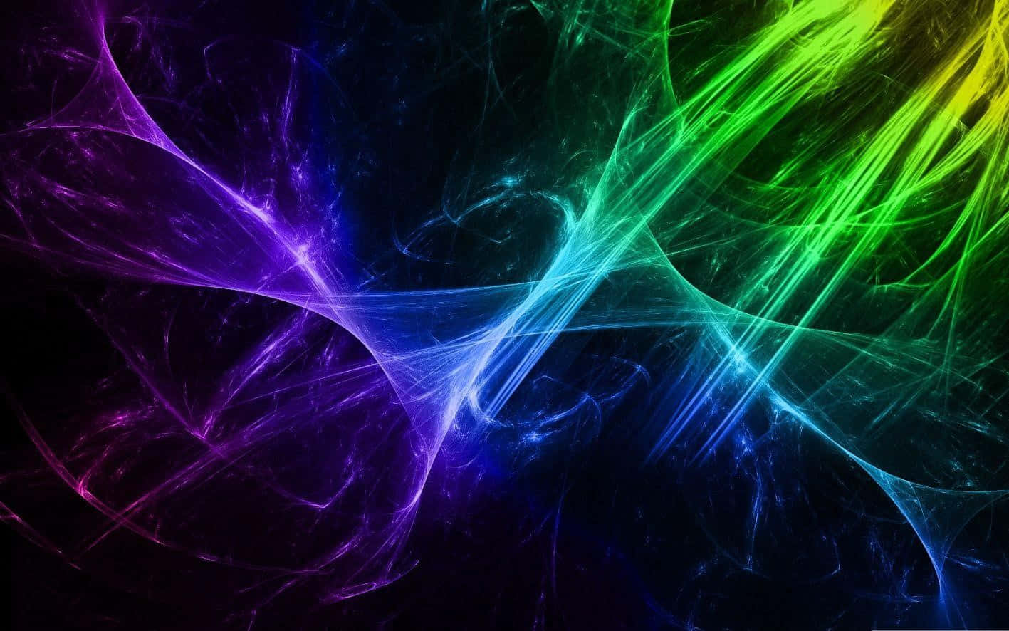 A Colorful Abstract Background With Colorful Lights