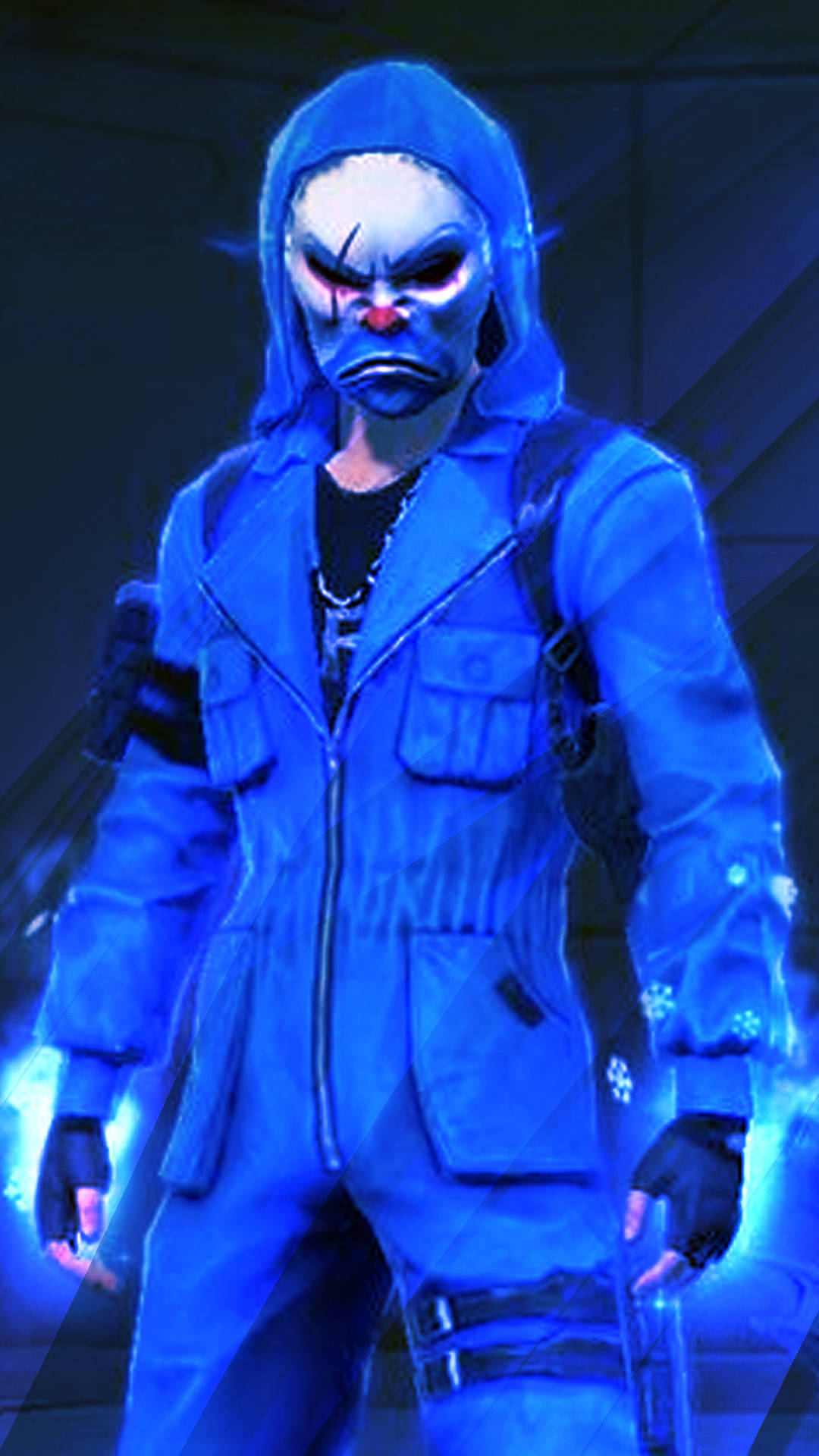 Glowing Blue Criminal Bundle Character Picture