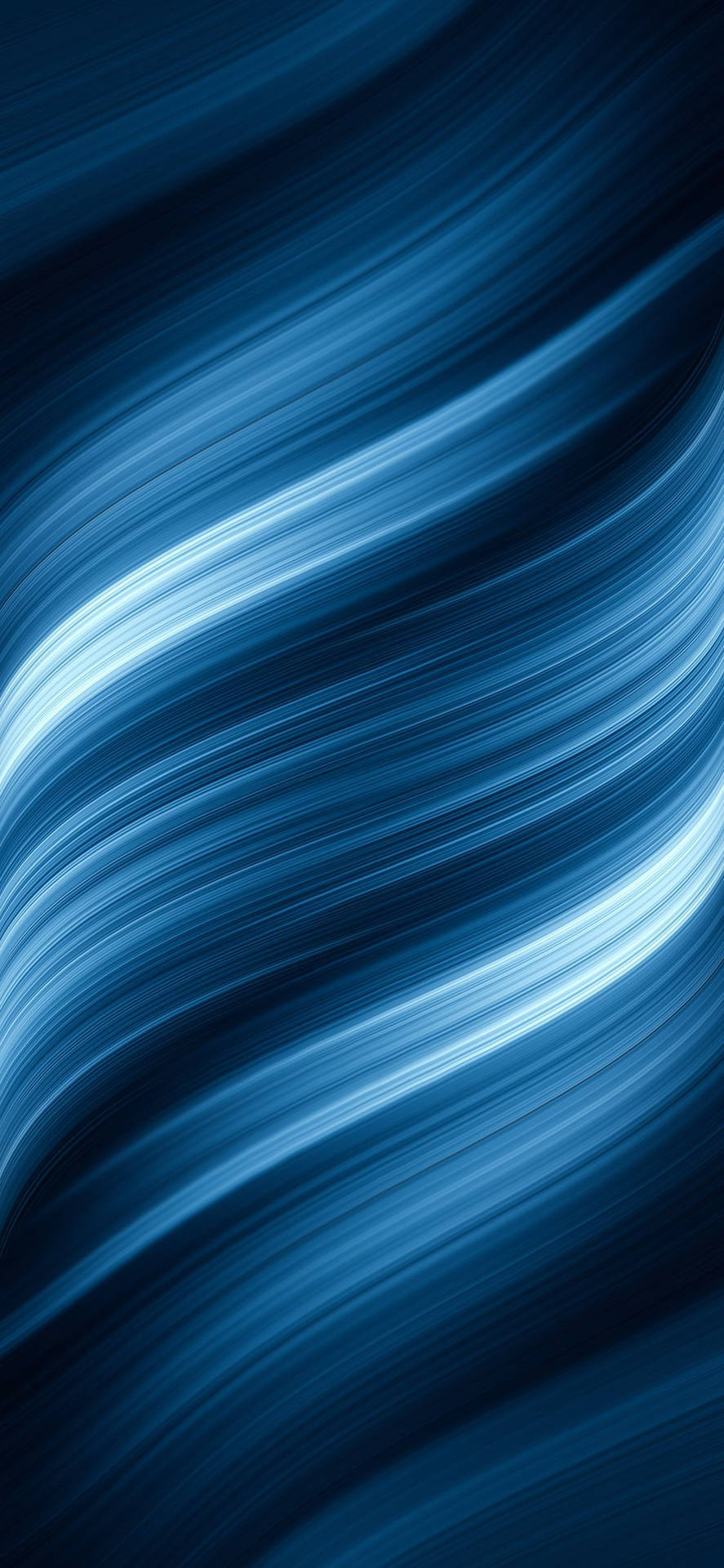 Leuchtendblaues Iphone Wallpaper