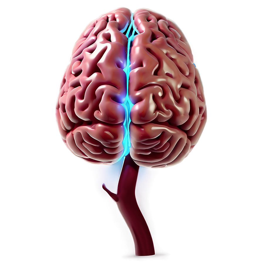 Glowing Brain Idea Png Las92 PNG