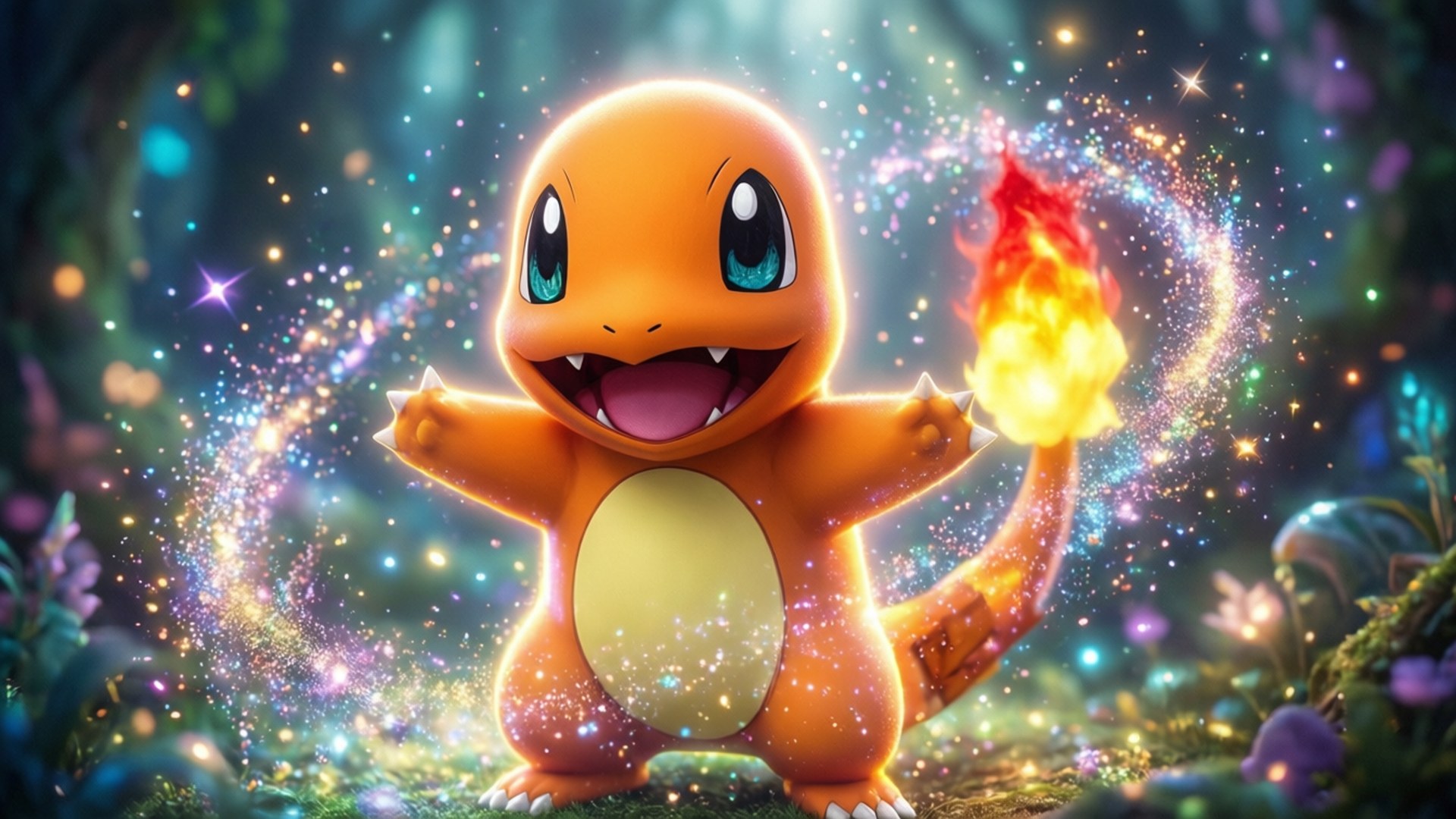 Hehkuva Charmander Taustakuvat