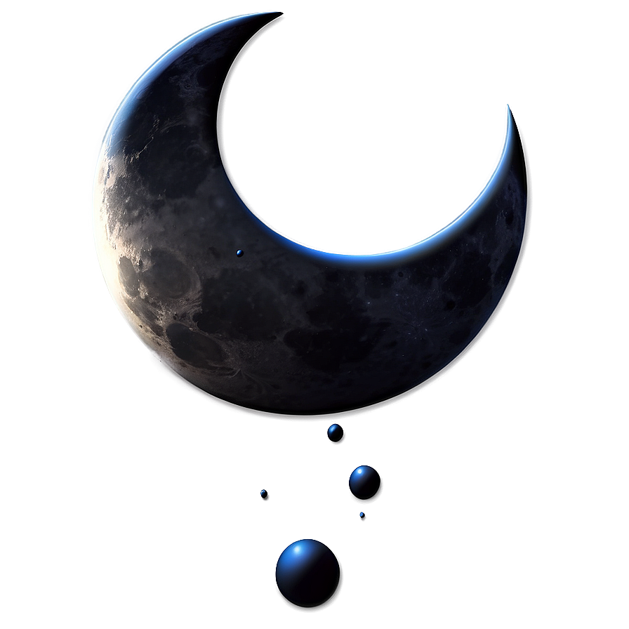 Glowing Crescent Moon Png Jfo2 PNG