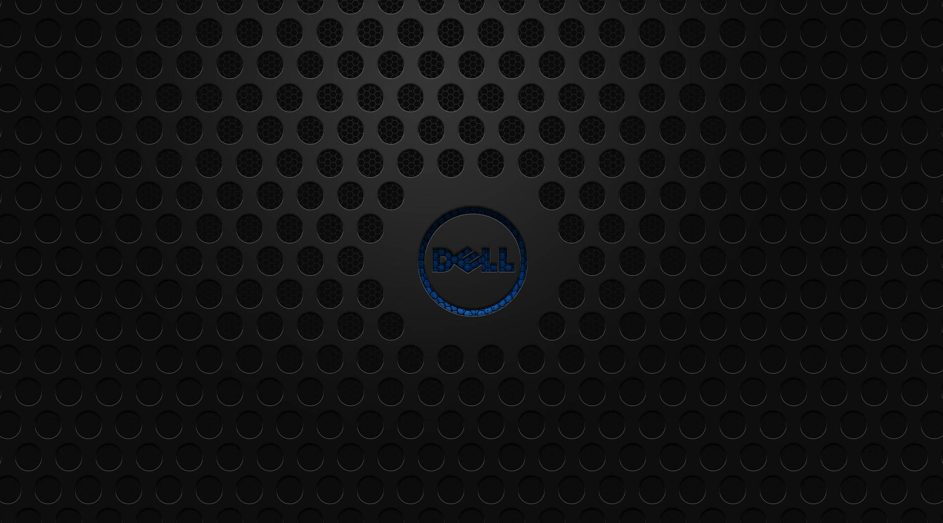 Glowing Dell 4k Logo Wallpaper