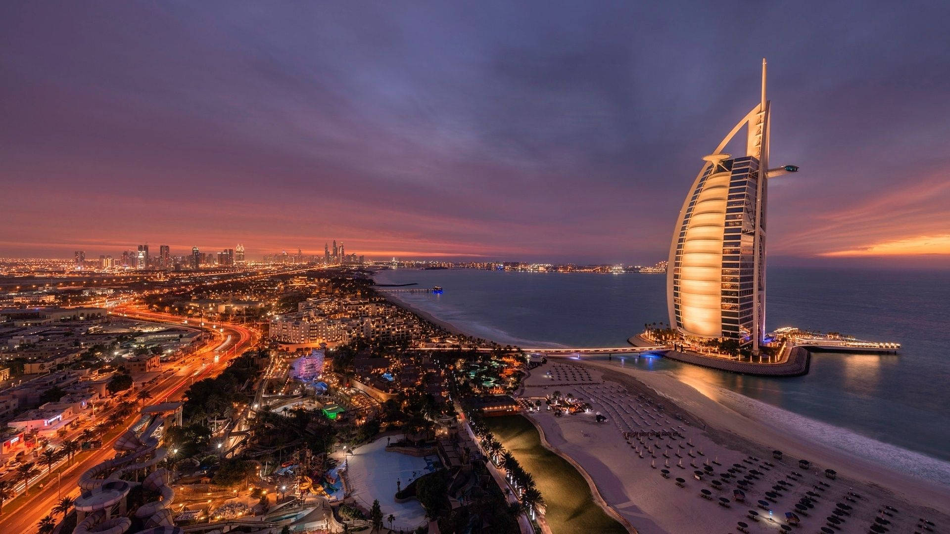 Glowing Dubai
