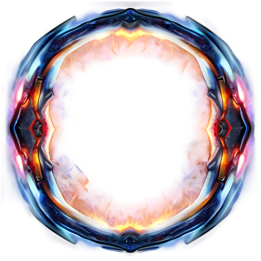 Glowing Ember Border Png 6 PNG