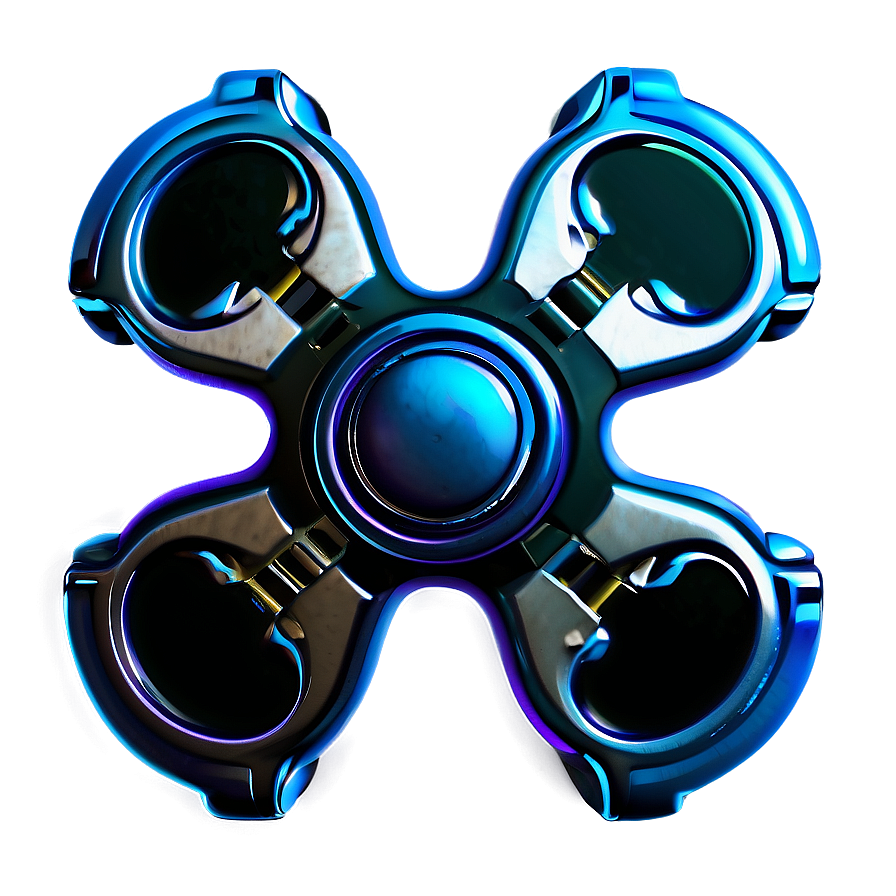 Glowing Fidget Spinner Png Jaa90 PNG