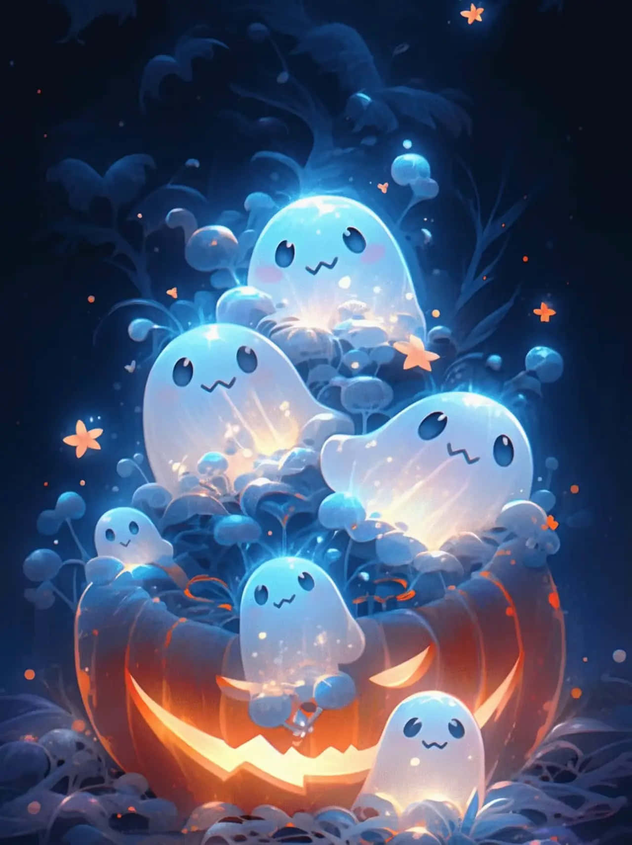 Glowing Ghostly Revelry.jpg Wallpaper
