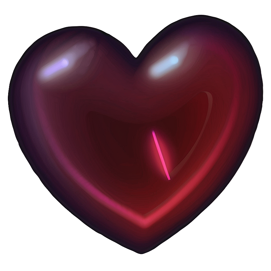 Glowing Heart Emoji Graphic Png 41 PNG