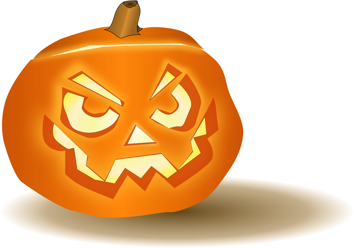 Glowing Jack O Lantern PNG