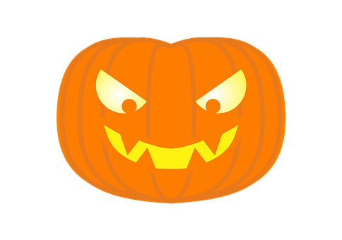 Glowing Jack O Lantern Illustration PNG