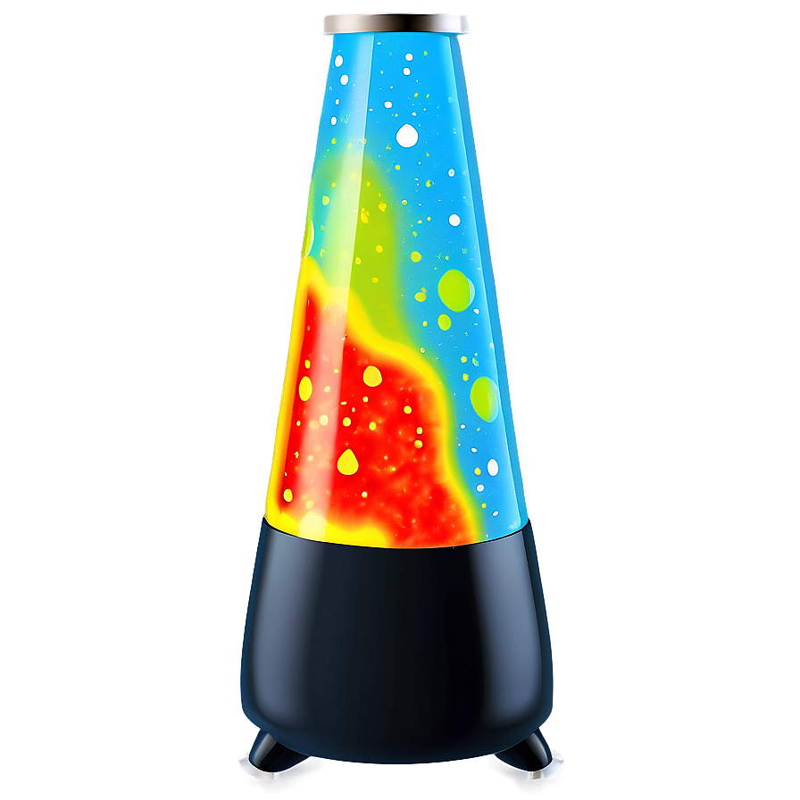 Glowing Lava Lamp Png 06112024 PNG