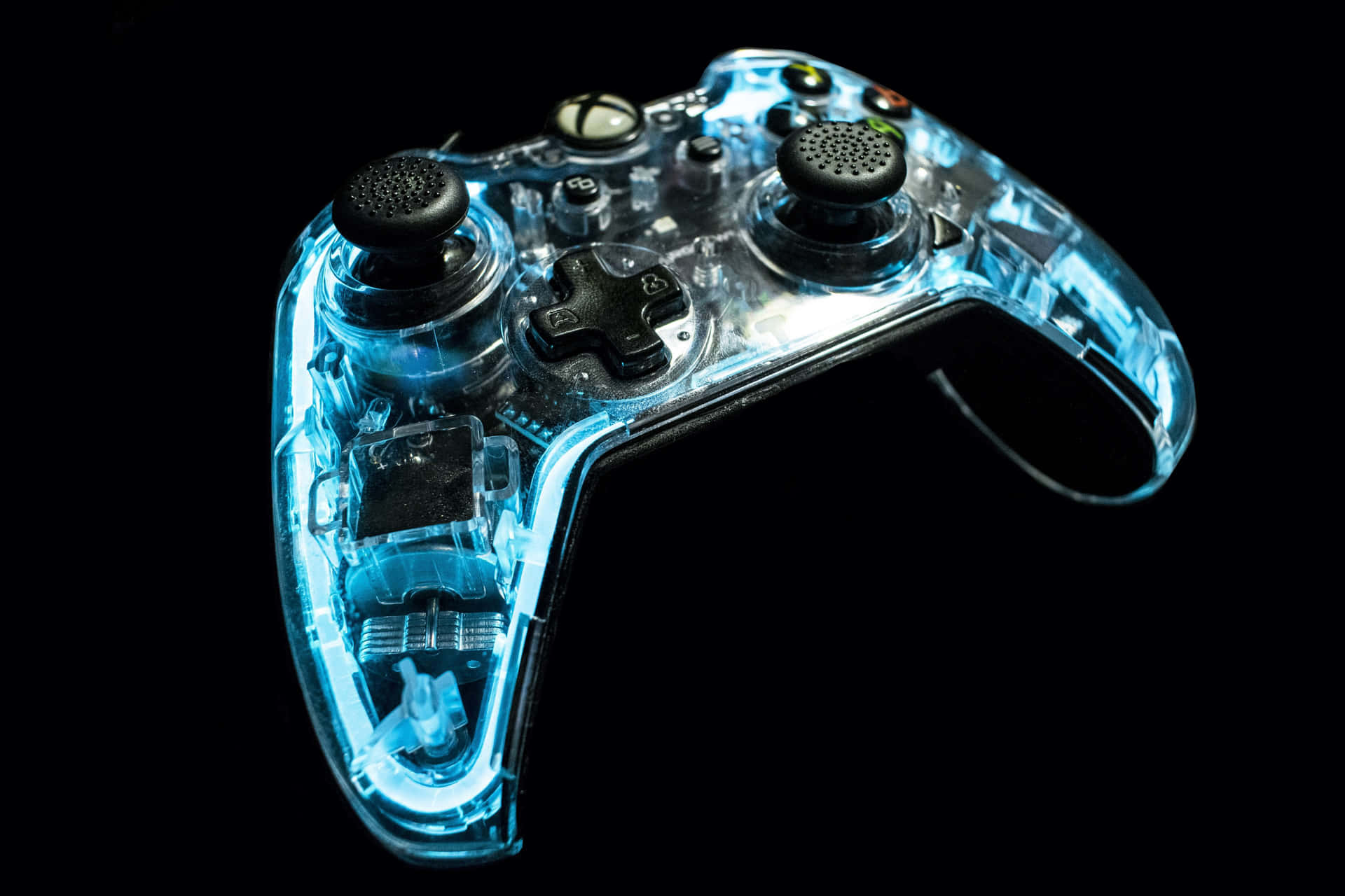 Glowing Led Remote Game Controller Wallpaper