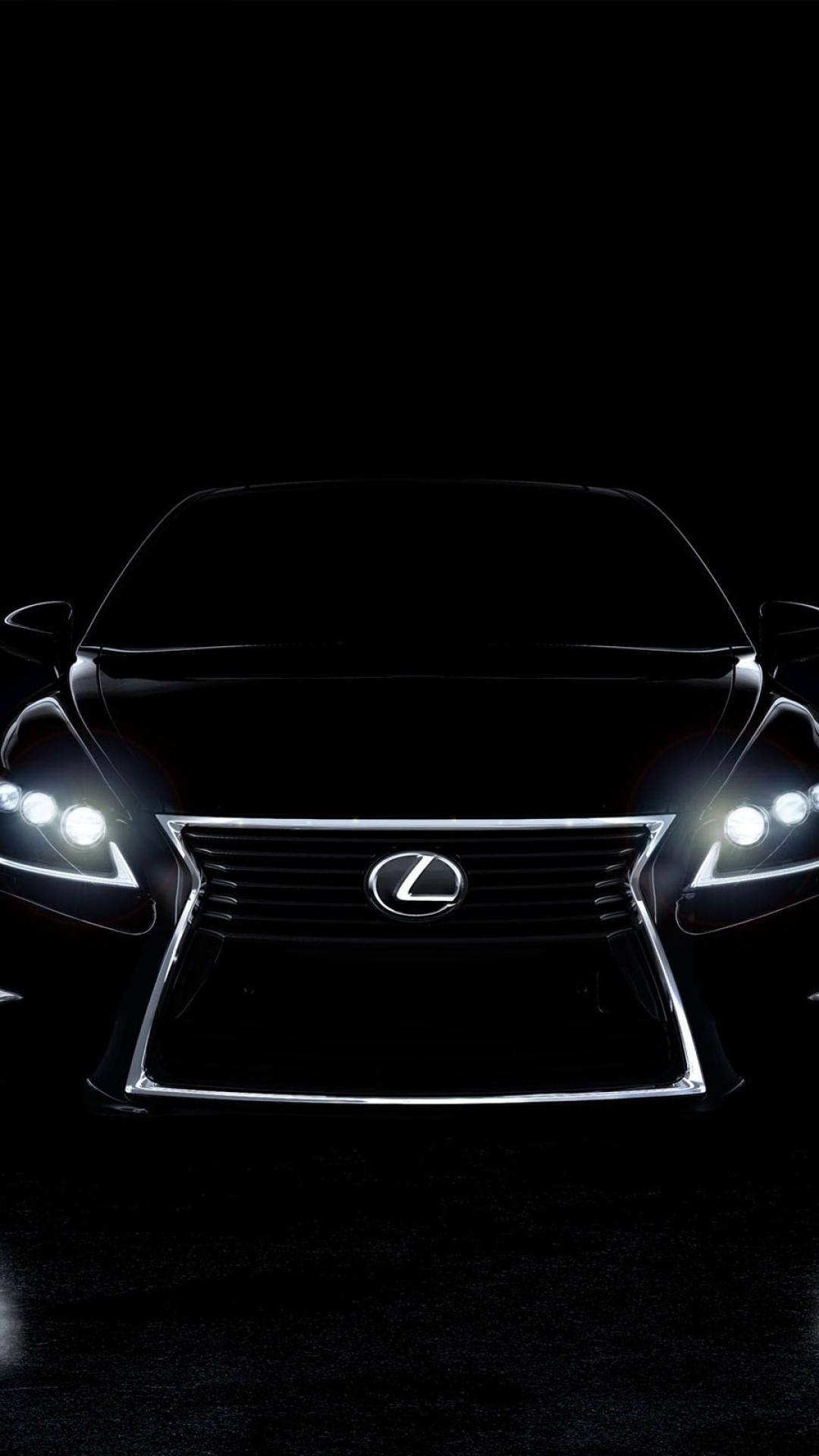 The Illuminated Emblem of Luxury - Lexus Logo Wallpaper