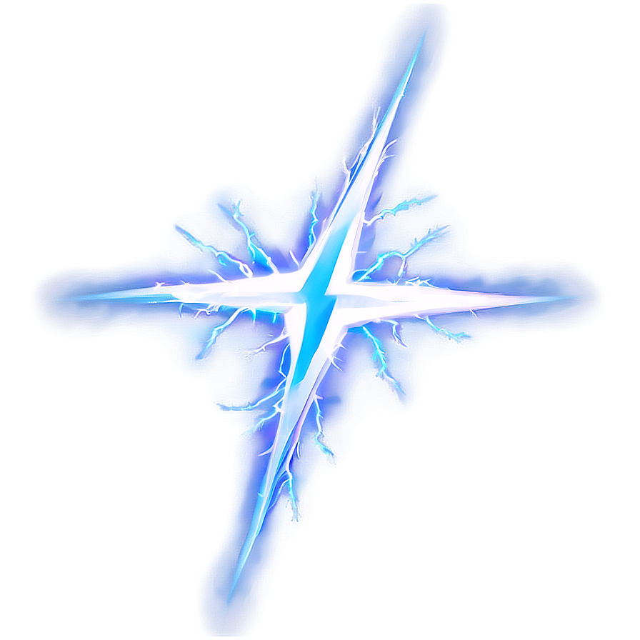 Glowing Lightning Bolt Png 05042024 PNG