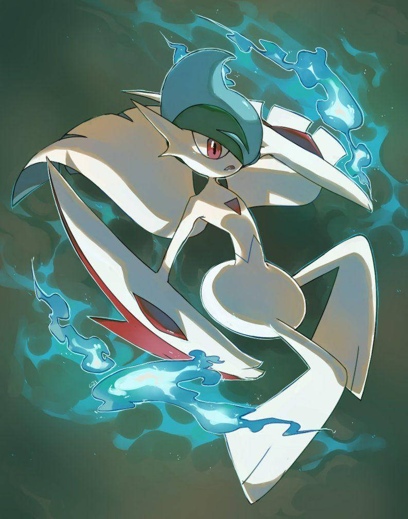 Glowing Mega Gallade Picture