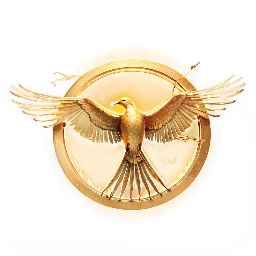 Glowing Mockingjay Image Png Brt PNG