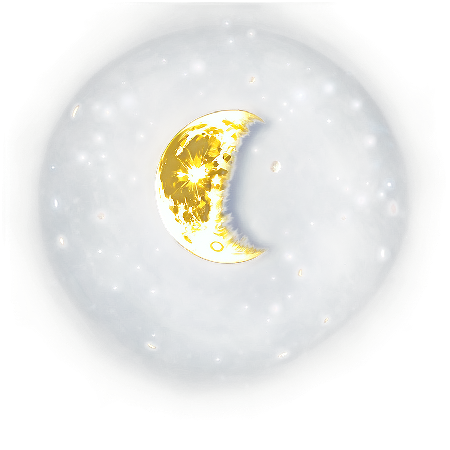 Glowing Moon Transparent Png Ltm PNG