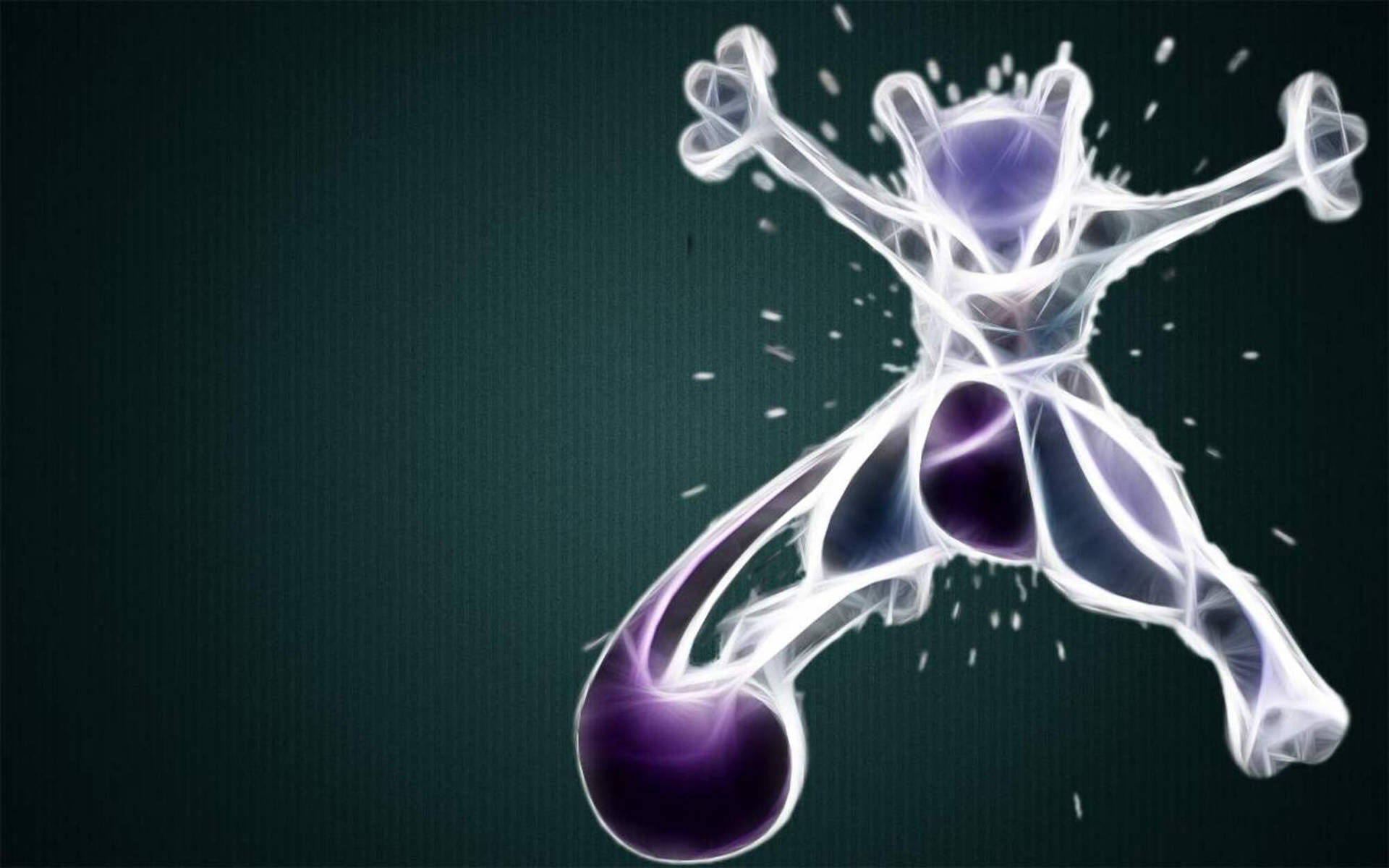 Glowing Neon Mewtwo