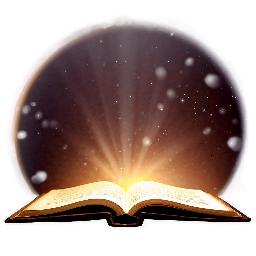 Glowing Open Book Png Tna PNG