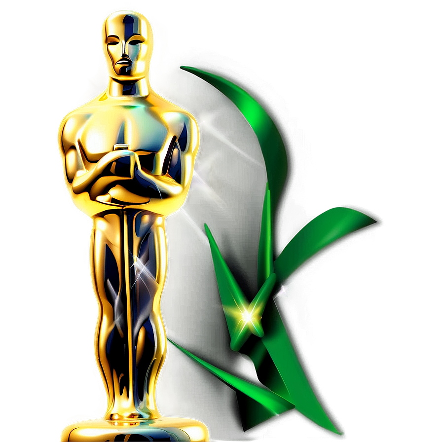 Glowing Oscar Trophy Png 59 PNG