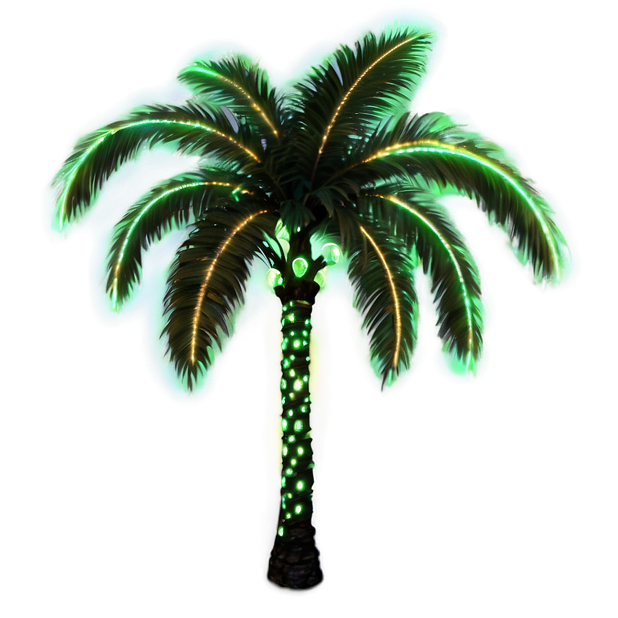 Glowing Palm Tree Png Lws PNG