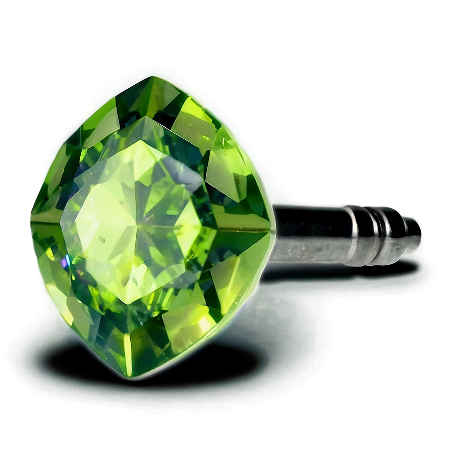 Glowing Peridot Png 06242024 PNG