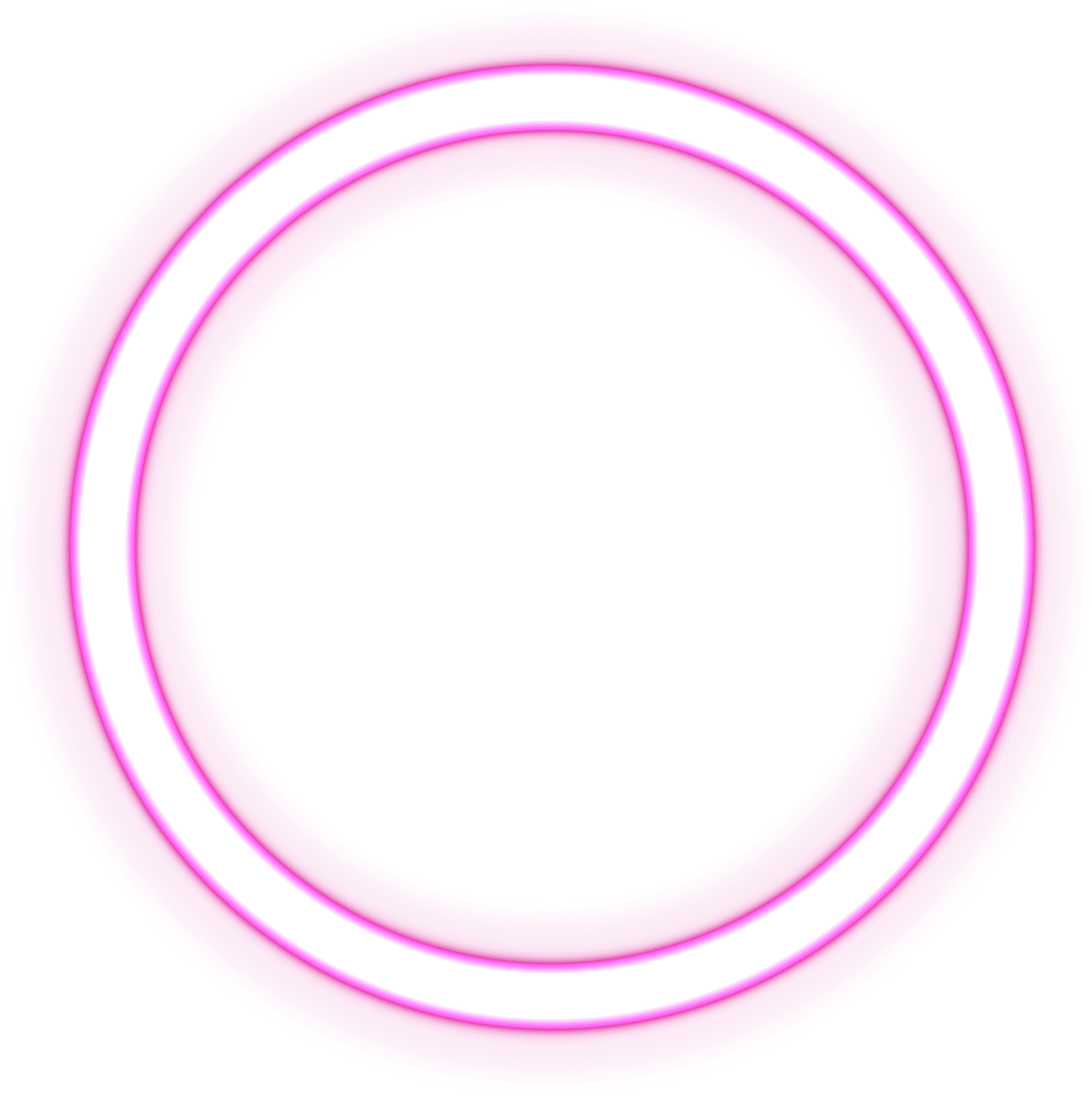 Glowing Pink Circle Graphic PNG