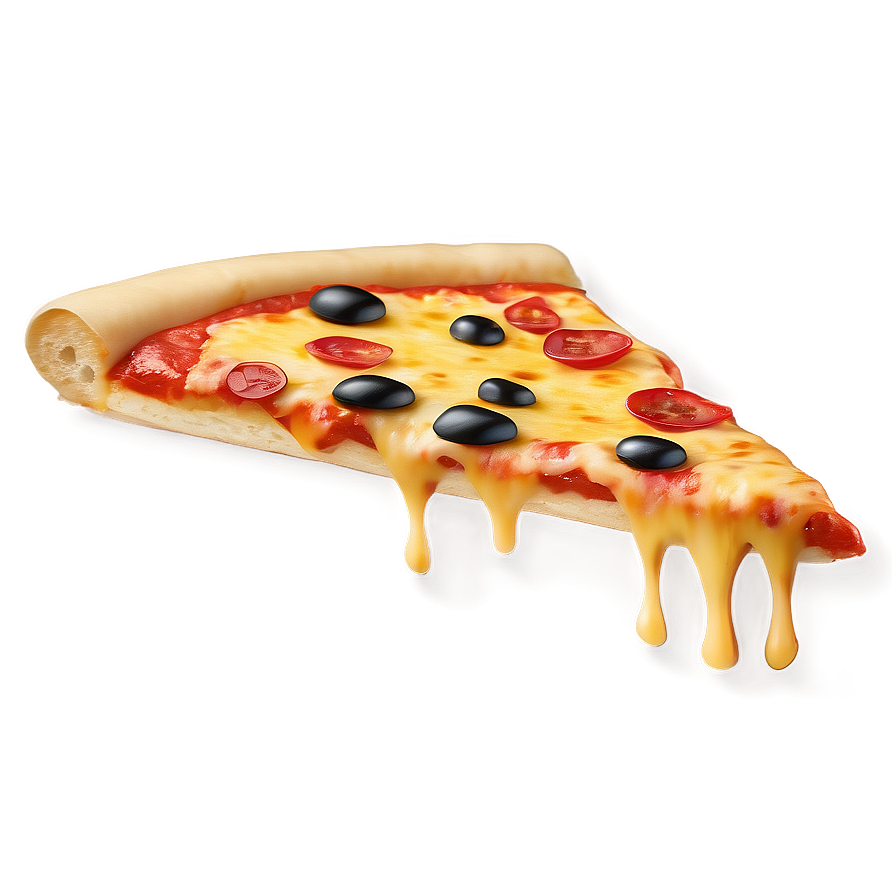Glowing Pizza Emoji Png 06272024 PNG