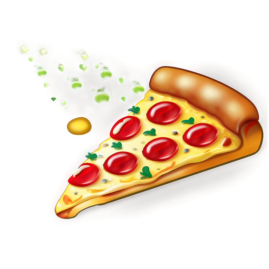 Glowing Pizza Emoji Png Dun33 PNG