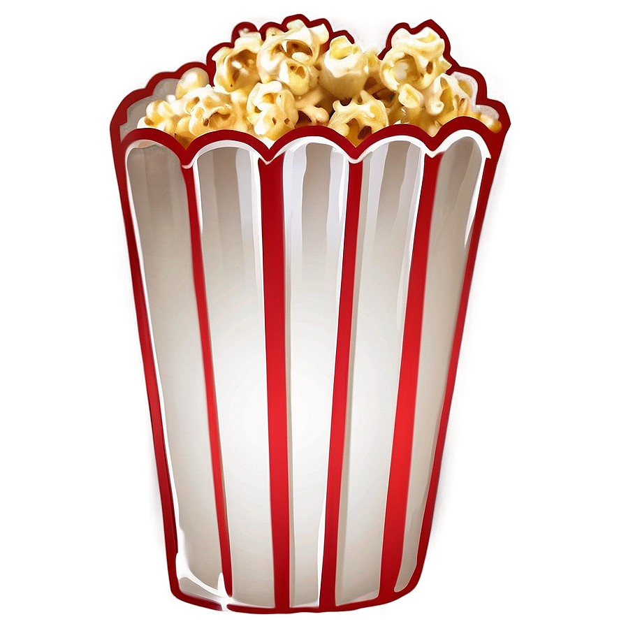 Download Glowing Popcorn Png 05042024 | Wallpapers.com