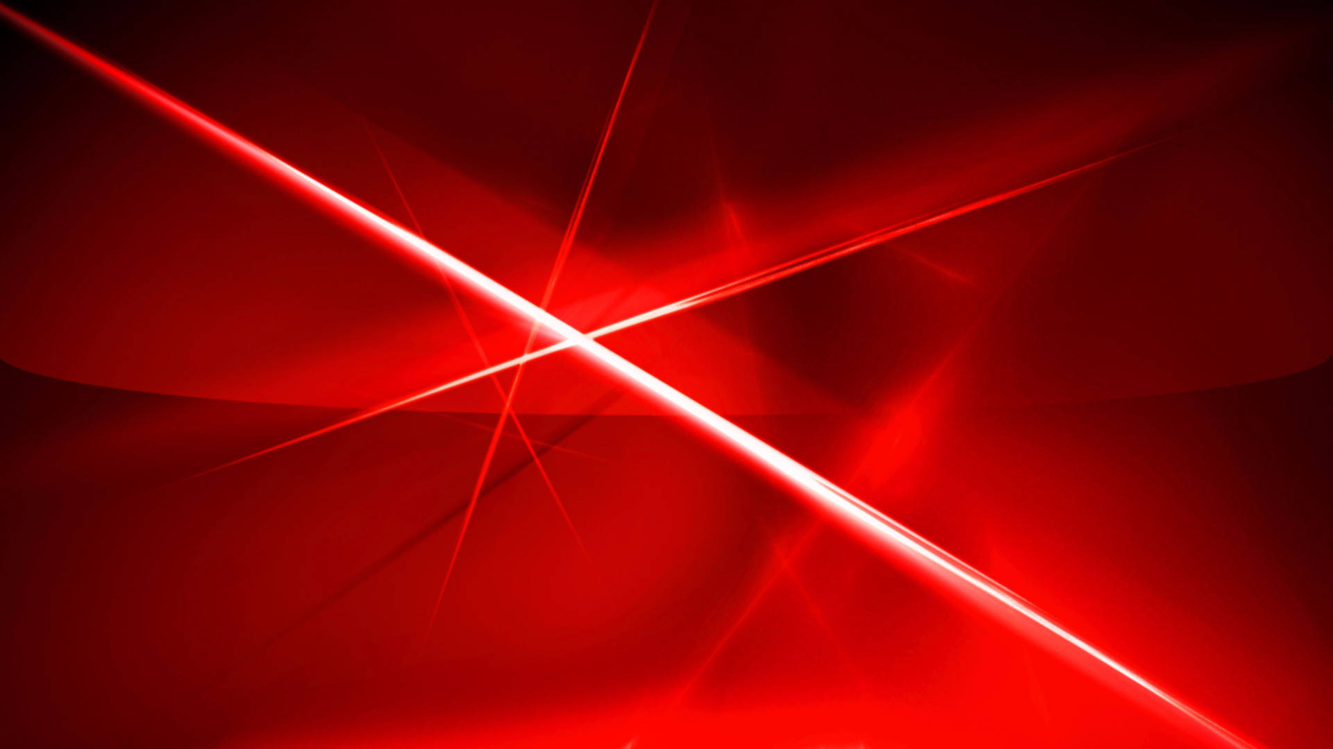 Glowing Red Abstract Art Wallpaper