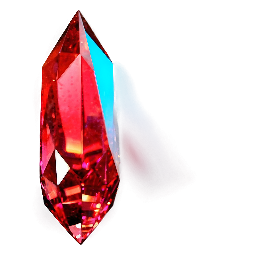 Glowing Red Crystal Png Vnx79 PNG