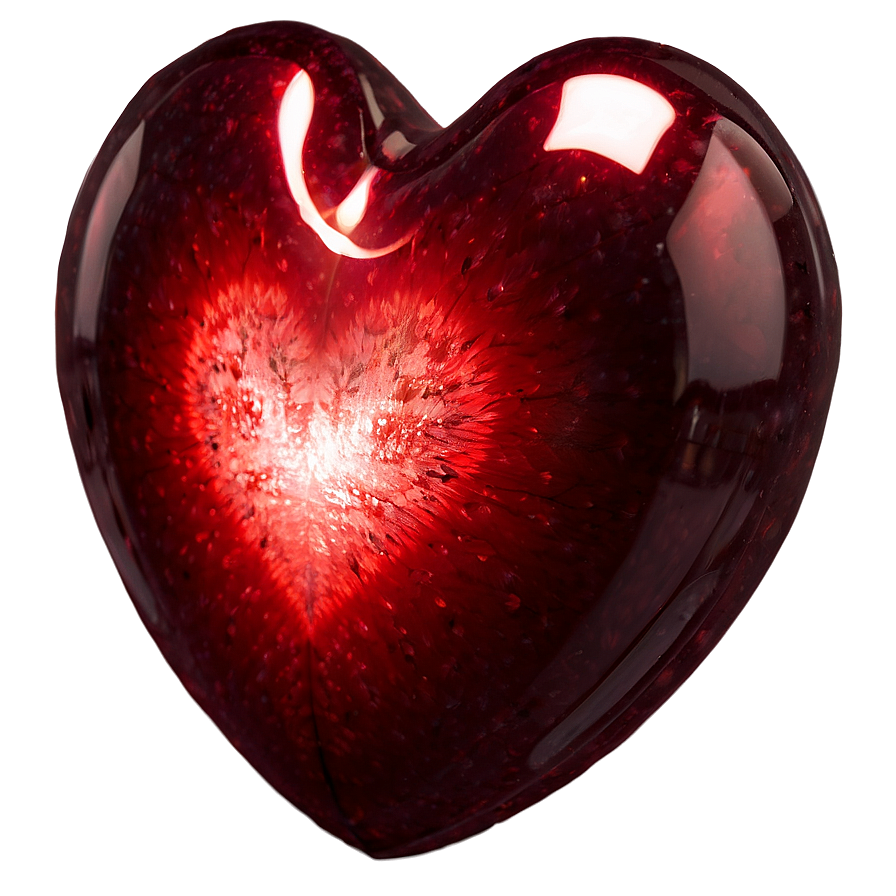 Glowing Red Heart Png Aki PNG