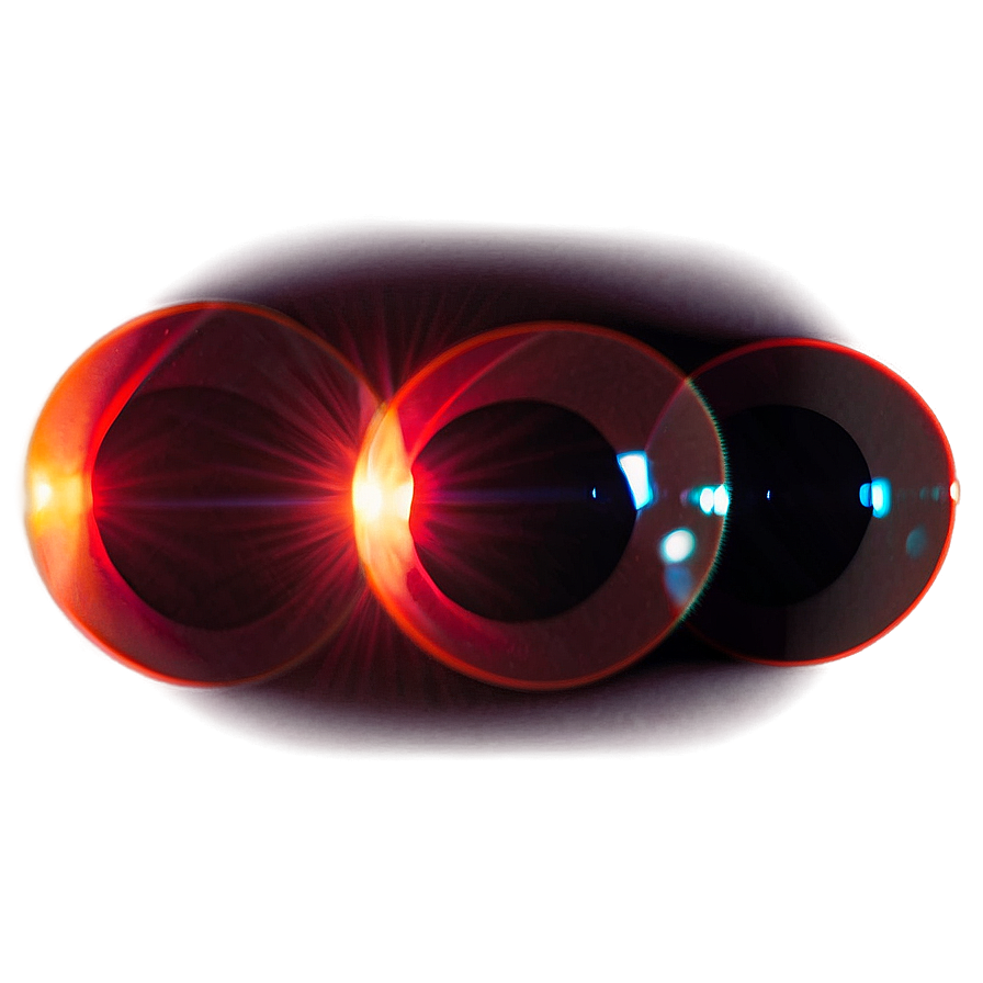Glowing Red Lens Flare Transparent Png Inb PNG