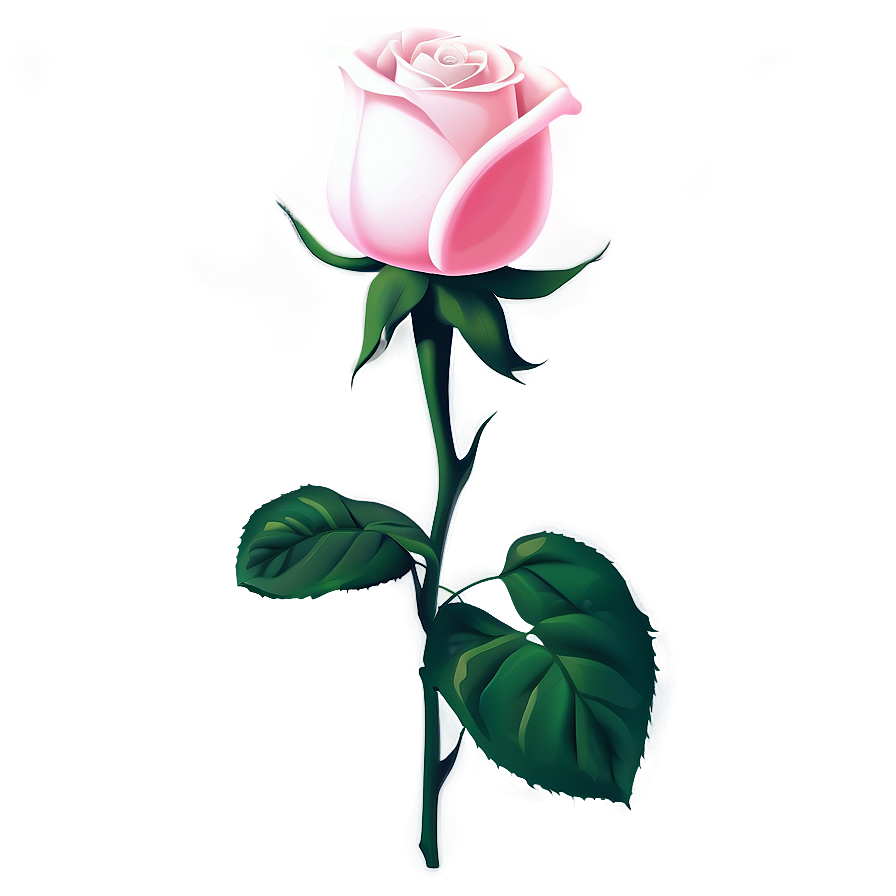 Glowing Rose Png 04292024 PNG