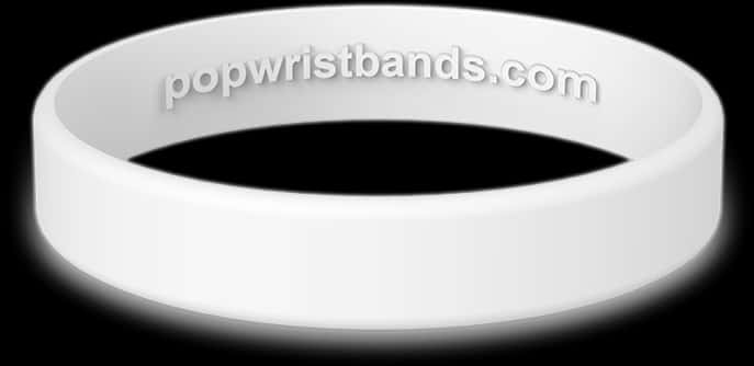 Glowing Silicone Wristband Popwristbands PNG