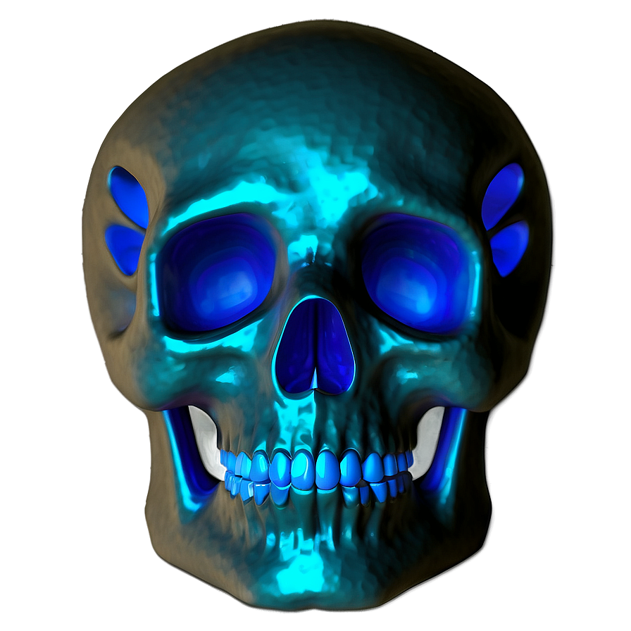 Glowing Skull Picture Png D PNG